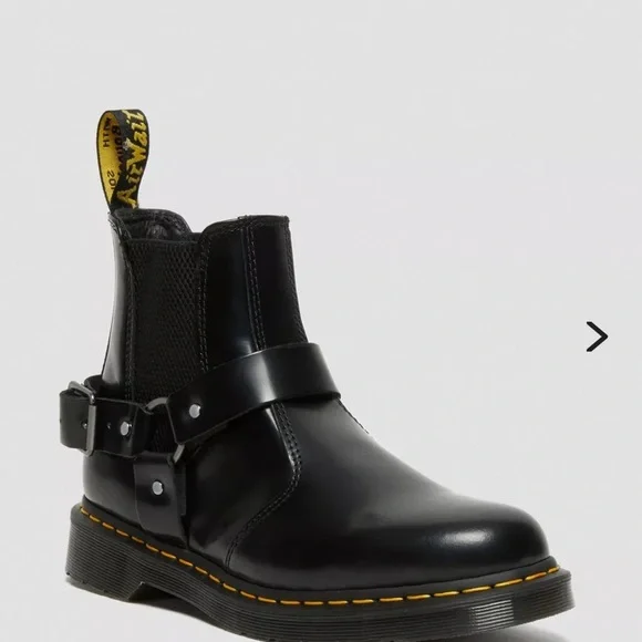 NWT DR. MARTENS WINCOX SMOOTH LEATHER BUCKLE BOOTS - Picture 4 of 11